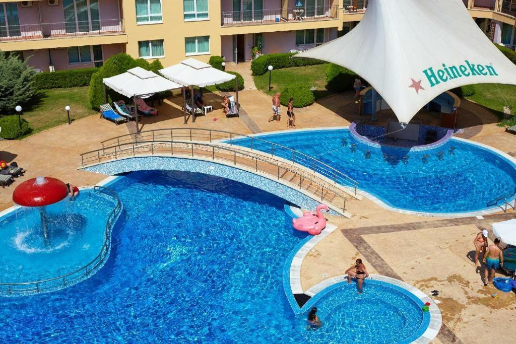 Pollo Resort, Summer Wind Apartaments Sunny Beach Buitenkant foto